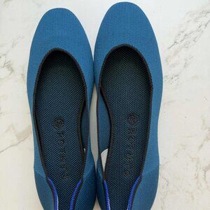 Rothy's blue flats